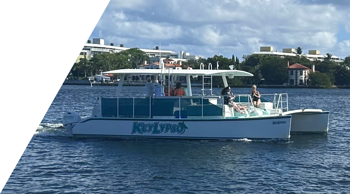 Intracoastal waterway tour in Florida 