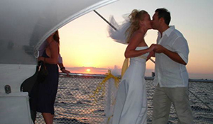 Wedding on Luxury Yacht in Florida